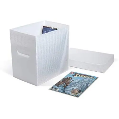 Gaylord Archival Polypropylene Comic Book Boxes - 7 13/16W x 11L x 11"H Gaylord Archival Polypropylene Comic Book Boxes - 7 13/16W x 11L x 11"H