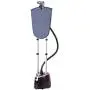 HOMCOM Fabric Garment Steamer for Clothes, Hanging Full Size, 2.8 Liter, 1350W, 2 Power Settings, Dark Red