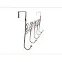 Dingang Over The Door 5 Brown Hanger Rack - Decorative Metal Hanger Holder for Home Office Use Dingang Over The Door 5 Brown Hanger Rack - Decorative Metal Hanger Holder for Home Office Use