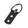 uxcell D Ring Picture Hangers, 52mm x 20mm Black Assortment Kit for Photo Hanging Solutions, 10 Pcs