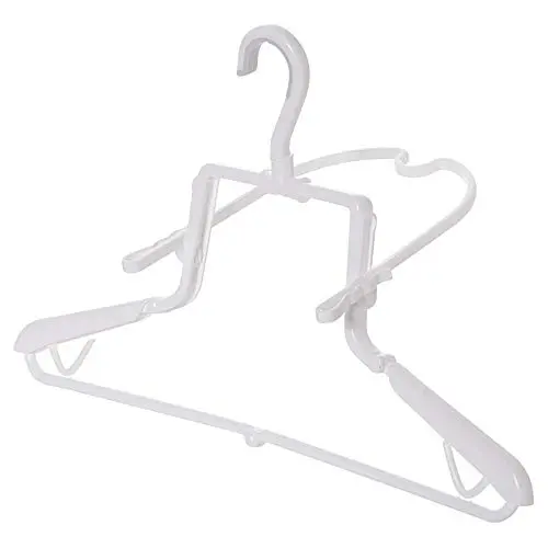 Home bathroom products Household Plastic Multi-Functional Hanger with Cap Clip Foldable and Retractable Windproof Clothes, 1. Hat Hanger