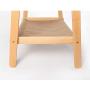 WYQSZ Coat Rack - Solid Wood Coat Rack Floor Bedroom Living Room Hanger Simple Folding Wooden Clothes Rack - Coat Rack 8563 (Size : S)