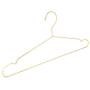 10pcs 45CM Gold Strong Metal Wire Hangers Clothes Hangers, Coat Hanger, Standard Suit Hangers