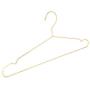 10pcs 45CM Gold Strong Metal Wire Hangers Clothes Hangers, Coat Hanger, Standard Suit Hangers