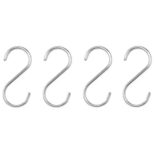 S Hooks,3-1/2 Stainless Steel Heavy Duty Hangers Hanging Hooks for Kitchen,Bathroom,Garden(12PCS) S Hooks,3-1/2 Stainless Steel Heavy Duty Hangers Hanging Hooks for Kitchen,Bathroom,Garden(12PCS)