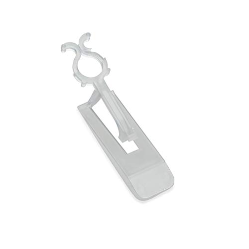 Holiday Lighting Outlet Christmas Light Clip | All In One | Use with C9, C7, and LED Mini Lights | Christmas Light Hangers for Gutters | 100 Pack