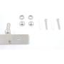 DiER 304 Stainless Steel 5 Hooks Wall Hanger Hook Clothes Coat Hat Holder For Bathroom Kitchen