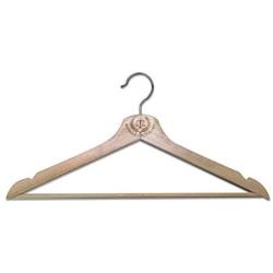 3D Laser Engraved Superior Court Judge Garment Wood Robe Clothes Hanger (Superior Court Judge)