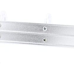 uxcell Household Silver Tone 5 Hooks Wall Mounted Cloth Cap Hanger Holder