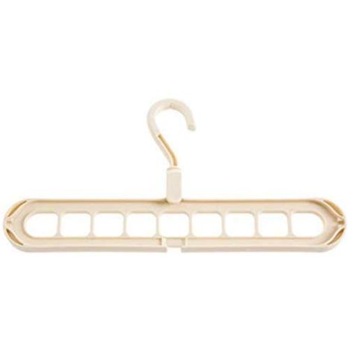 Zronji Nine Holes Hanger Multifunctional Hanger Dry and Wet Clothes Non-Slip Hanger Suit Hangers