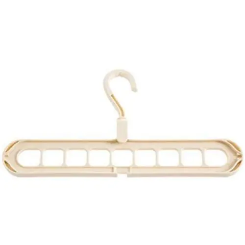 Lioder Nine Holes Hanger Multifunctional Hanger Dry and Wet Clothes Non-Slip Hanger Suit Hangers