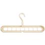 Zronji Nine Holes Hanger Multifunctional Hanger Dry and Wet Clothes Non-Slip Hanger Suit Hangers