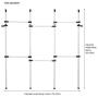 ROBTLE Adjustable Closet Rod with 6 Rail, Freestanding Clothing Garment Rack Organizer System Laundry Clothes Drying Rack Adjustable DIY Clothes Wardrobe 8.1-10.5feet