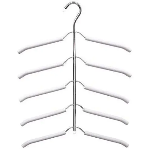Clothes Racks Multi-Layer Clothes Hangers Anti-Slip Save Space Metal Iron Paint Hangers 5 in 1 Closet Storage Organizer for Clothes Pants Hanging, Standard Hangers Clothes Racks Multi-Layer Clothes Hangers Anti-Slip Save Space Metal Iron Paint Hangers 5 in 1 Closet Storage Organizer for Clothes Pants Hanging, Standard Hangers