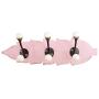 Indianshelf Handmade 2 Artistic Vintage Pink Wooden Double Loop Clothes Hooks Hangers/Wall Hooks for Kids