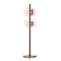 DNSJB Wooden Coat Rack Stand Floor Standing Tree Clothes Hat Hanger Stand with 7 Hooks 360° Rotation Height Adjustable, Height 68.9 in 3 Colors (Color : Walnut) DNSJB Wooden Coat Rack Stand Floor Standing Tree Clothes Hat Hanger Stand with 7 Hooks 360° Rotation Height Adjustable, Height 68.9 in 3 Colors (Color : Walnut)