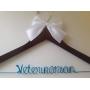Personalized Veterinarian Hanger, Doctor Graduation Hanger, College Graduation, White Coat Ceremony, First White Coat Hanger One line, Handmade Hanger, Lab Coat Ceremony.
