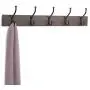 AmazonBasics Wall Mounted Standard Coat Rack, 5 Hooks, Set of 2, Espresso AmazonBasics Wall Mounted Standard Coat Rack, 5 Hooks, Set of 2, Espresso