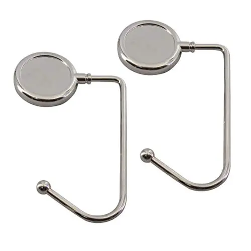 Cabilock 2pcs Purse Hook Hanger Zinc Alloy Handbag Hanger Bag Hanger Closet Organizer Holder for Women Ladies