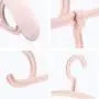HJYPYJ Magic Hanger,360?? Rotate Multifunction Magical Hangers,Pp Detachable Trouser Hangers,Space-Saving Organizer Hangers, Vertical Suspension/White / 5 pcs HJYPYJ Magic Hanger,360?? Rotate Multifunction Magical Hangers,Pp Detachable Trouser Hangers,Space-Saving Organizer Hangers, Vertical Suspension/White / 5 pcs