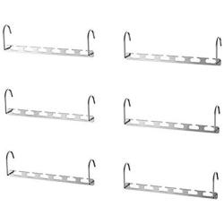 10PCS Eco-Friendly Metal Space Saving Hanger for Clothes Kids Hangers Multi-Functional Closet Folding Clothing Hanger