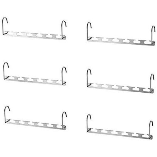 10PCS Eco-Friendly Metal Space Saving Hanger for Clothes Kids Hangers Multi-Functional Closet Folding Clothing Hanger