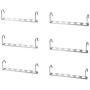 10PCS Eco-Friendly Metal Space Saving Hanger for Clothes Kids Hangers Multi-Functional Closet Folding Clothing Hanger