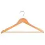Home-it (20 Pack Natural Wood Hangers - Solid Wood Clothes Hangers - Coat Hanger Wooden Hangers Home-it (20 Pack Natural Wood Hangers - Solid Wood Clothes Hangers - Coat Hanger Wooden Hangers