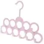 jiulonerst 11 Holes Clothes Tie Belt Shawl Scarf Hanger Display Holder Closet Organizer for Home Decor