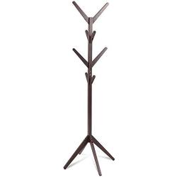 Coat Rack Tree Stand Clothes Holder Hat Hanger Hall Stand Umbrella Wood New