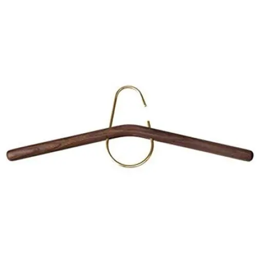 ZFF Household Solid Wood Brass Hangers Seamless Suit Clothes Support Round Head Clothes Rack ZFF Household Solid Wood Brass Hangers Seamless Suit Clothes Support Round Head Clothes Rack