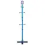 Dika UK Coat Racks Free Standing Wooden Coat Rack Child Solid Wood Bedroom Landing Cartoon Hangers Kindergarten Clothes Hanger Blue