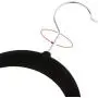 Chuiouy 5 X Black Adult Non-Slip Hangers Flocked Velvet Clothes Coat Trouser Wardrobe Hangers Chuiouy 5 X Black Adult Non-Slip Hangers Flocked Velvet Clothes Coat Trouser Wardrobe Hangers