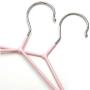 10pcs Stainless Steel Clothes Hanger Non-Slip Space Saving Clothes Hangers with Hook Closet Organizer Drying Racks