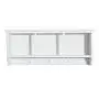 Wall Mount Coat Rack 3 Hooks 3 Removable Wicker Baskets Storage Cubbies Shelf Clothes Bags Hats Hanger White Hallway Decor Entryway Organization Wall Mount Coat Rack 3 Hooks 3 Removable Wicker Baskets Storage Cubbies Shelf Clothes Bags Hats Hanger White Hallway Decor Entryway Organization