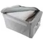 Premier Housewares Folding Storage Box, 35 x 25 x 19 cm - Grey