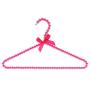 FRECI Pearl Beaded Clothes Hanger Coat Trouser Dress Pants Hanger Rack for Home Boutique Clothes Shop Wedding Decor - Rose Red