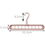 10pcs Random Color Space Saver Hangers Wonder Magic Clothes Hangers Closet Organizer Hook Rack Decoration