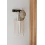 Umbra Flip 3-Hook, Walnut/Black