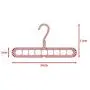 10PC Random Color Multi-Functional 9 Holes Clothes Hanger Skirt Shirt Coat Drying Hang Rack Wardrobe Decoration Space-Saving