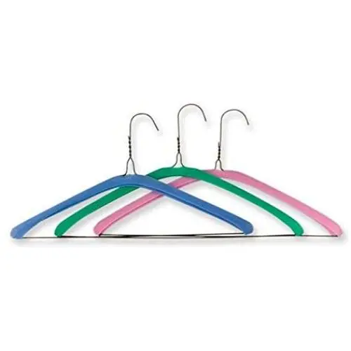 Non Slip Grips Foam Hanger Covers for Metal Wire Clothes Hangers 16 inch (40cm) HANGERS NOT INCLUDED Soft Foam Protects Lingerie, Slips, Tank Tops, Spaghetti Straps, Dry Cleaning, Laundry 50 Count