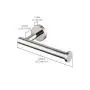 KES SUS 304 Stainless Steel Toilet Paper Holder Storage Rustproof Bathroom Paper Towel Dispenser Tissue Roll Hanger Contemporary Style Wall Mount, Polished Finish, A2175S12
