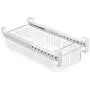 VISGOGO Refrigerator Pull Out Bins Snap On Drawer Fridge Mate Shelves Storage Organizer Refrigerator Storage Box
