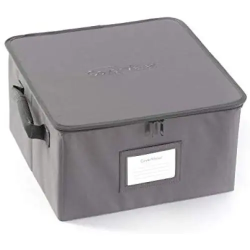 Covermates ? 14 Inch Zip-Top Storage Boxes -14W x 14D x 10H ?? 2 YR Warranty ? Year Around Protection - Graphite Covermates ? 14 Inch Zip-Top Storage Boxes -14W x 14D x 10H ?? 2 YR Warranty ? Year Around Protection - Graphite
