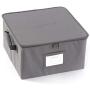 Covermates ? 14 Inch Zip-Top Storage Boxes -14W x 14D x 10H ?? 2 YR Warranty ? Year Around Protection - Graphite