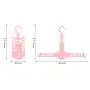 vmree Clothes Hanger Clothes 9 Hole Towel Hook Closet Organizer Plastic Storage Rack