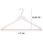 IKEA Hanger Wood Clothes Coat (8 Pack) White Bumerang