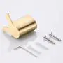 BigBig Home Bathroom Brushed Gold Double Towel Hook, Clothes Hanger Made of Stainless Steel Robe Hooks for Bedroom Wall Mount BigBig Home Bathroom Brushed Gold Double Towel Hook, Clothes Hanger Made of Stainless Steel Robe Hooks for Bedroom Wall Mount