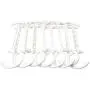 10Pcs Home Clothes Hanger Rack Kid Clothes Adjustable Clothing Hook Magic Space Saver Organizer