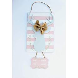 Deer hospital door hanger&quotEva" design